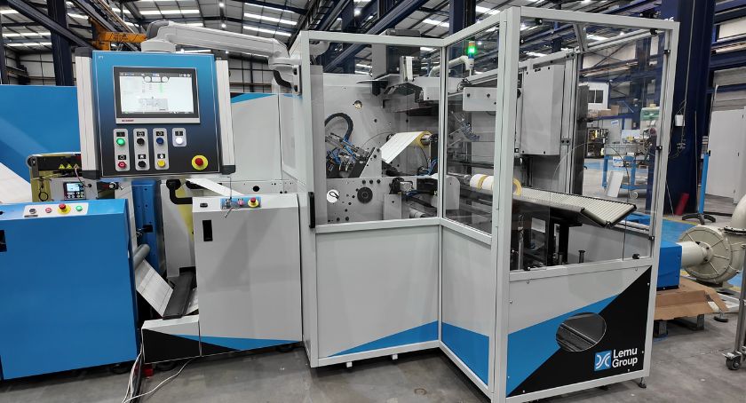 A view of LemuGroup's GTU rewinder.